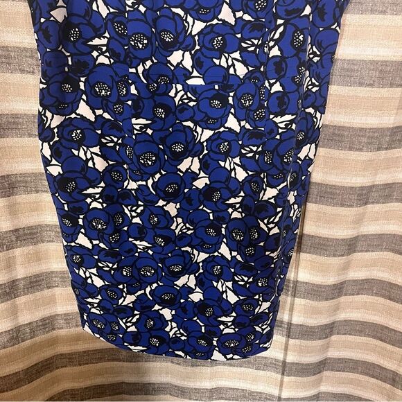 Talbots Blue And White Floral Dress Size 22W - Picture 6 of 11